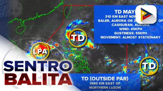Bagyong Maymay, napanatili ang lakas habang tinutumbok ang Gitnang Luzon