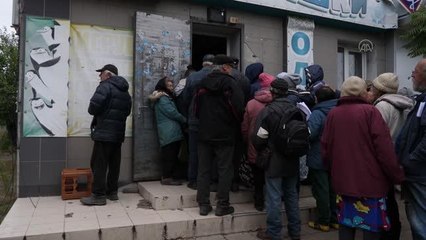 Son dakika haberleri | SVYATOHİRSK - Ukrayna'da savaşın şiddetinin arttığı şehirlerde yaşam ilkelleşiyor