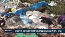 Jalan GORR Dijadikan Tempat Pembuangan Sampah Viral di Media Sosial