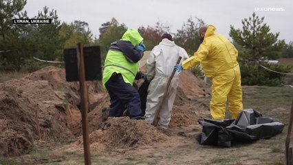 Guerre en Ukraine : des dizaines de corps exhumés à Lyman