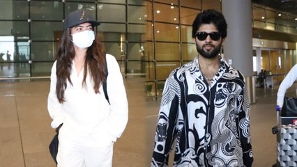 Rashmika Mandanna- Vijay Deverakonda Return From Maldives Vacation