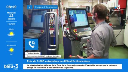 Olivier Morin, président de la CPME en Pays de la Loire