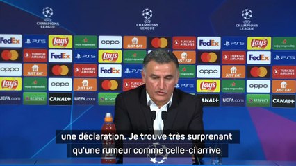 Galtier : "La rumeur sur Mbappé est quasiment devenue une déclaration"