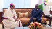 Le Nonce Apostolique Paolo Borgia fait ses adieux au Président Alassane Ouattara