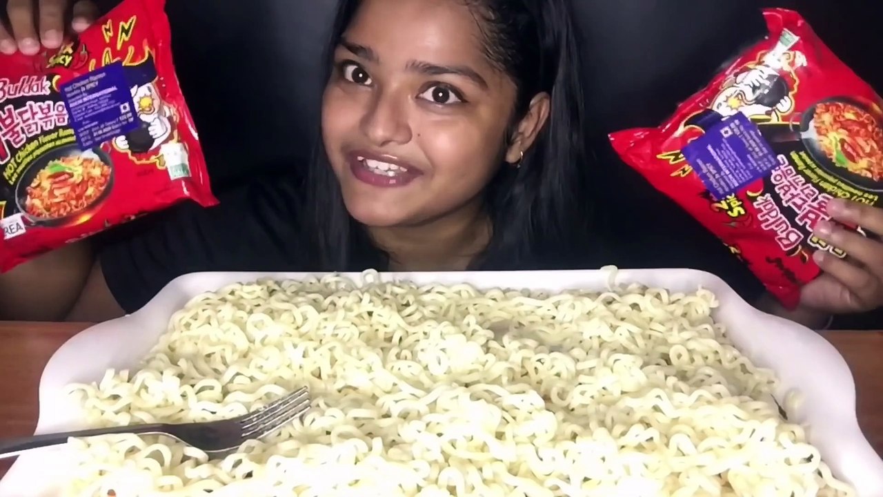 2X SPICY SAMYANG FIRE NOODLES CHALLENGE _ EXTREMELY SPICY NOODLES _ SPICY FOOD CHALLENGE VIDEOS(1080P_HD)