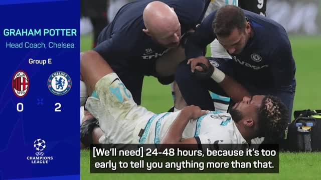 Potter left sweating over James injury