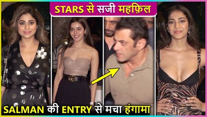Salman Khan Walks In Swag, Shamita Shetty, Yogita Bihani, Ekta Kapoor & More Get Papped