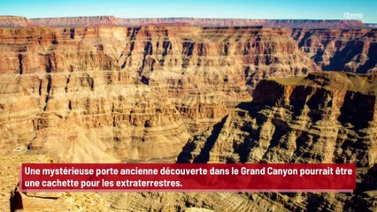 Grand Canyon : une mystérieuse porte pourrait être une cachette d’extraterrestres !