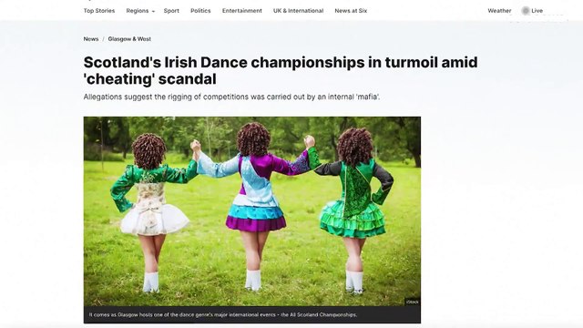 Ирландские танцы: секс-скандал