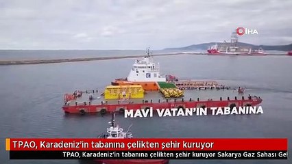 TPAO, Karadeniz'in tabanına çelikten şehir kuruyor