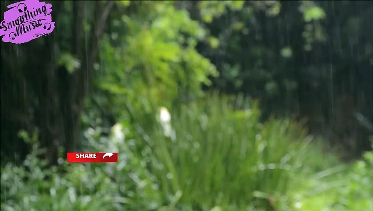 Calming Piano Music with Rain & Thunder Sounds for Sleep or Relaxing • "Rainy Day"