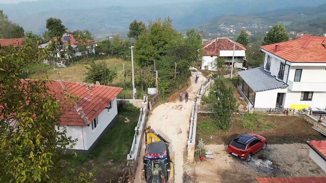 İnegöl'de 12 kırsal mahallede 40 bin m2 parke taş uygulanacak