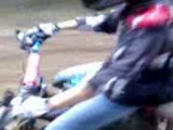Dirt bike enduro