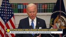 US President Joe Biden slams Russia for missile strikes across Ukraine | Latest English News