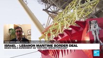 Israel-Lebanon maritime deal 'gives a flicker of hope to expand to something else'