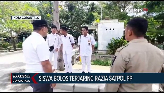 Siswa Bolos Terjaring Razia Satpol PP