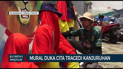 Mural Dukacita Tragedi Kanjuruhan