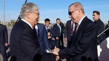 Cumhurbaşkanı Erdoğan, Kazakistan’da törenle karşılandı