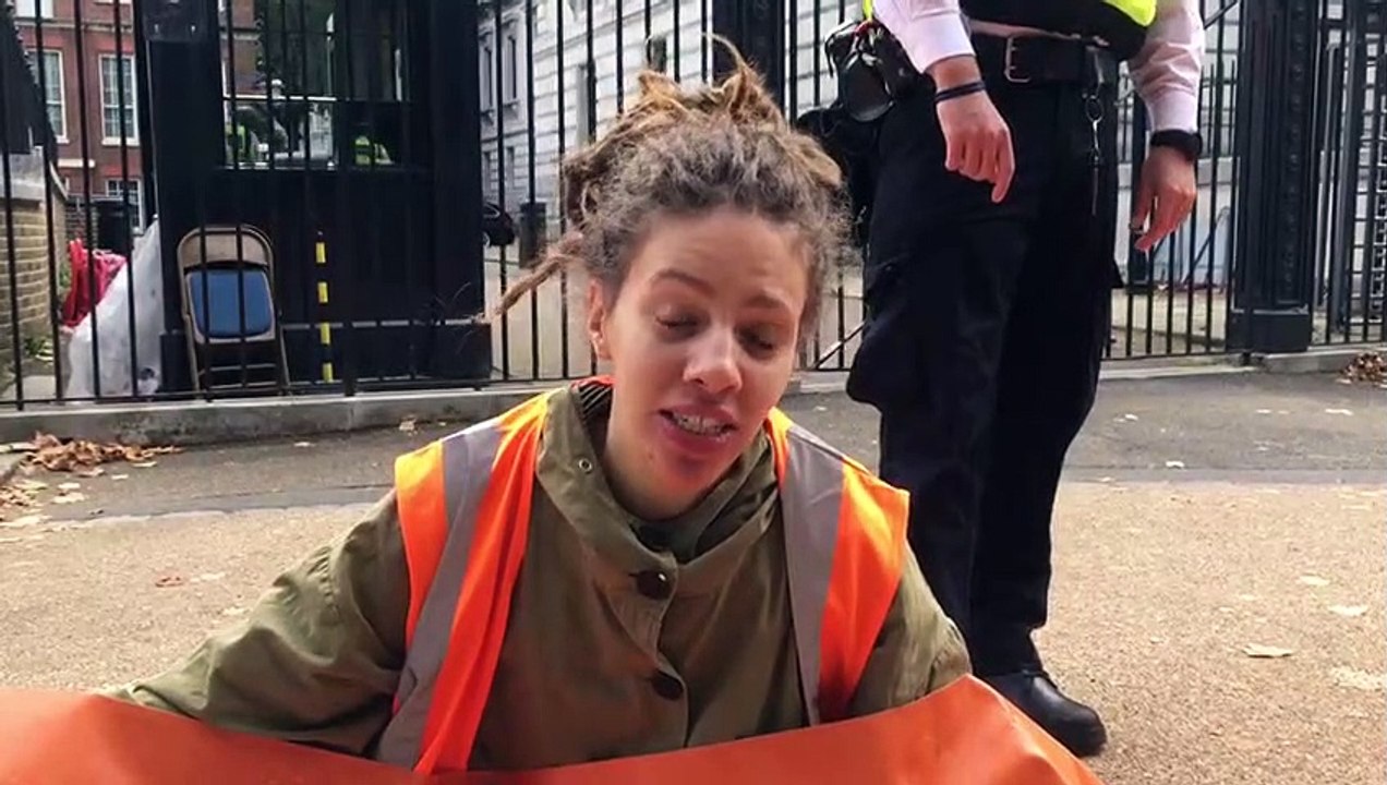 Just Stop Oil protestors are in Westminster today