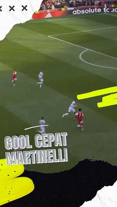 ARSENAL GOLL CEPAT MARTINELLI