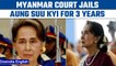 Myanmar: Court Jails Aung Suu Kyi for 3 Years for Graft | Oneindia news *International
