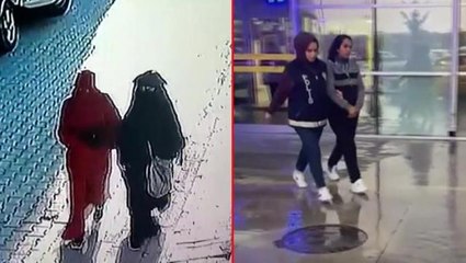 Çarşaf giyip 130 gram altın ve 900 dolar çaldılar