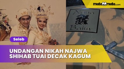Nikah Tahun 1997, Undangan Pernikahan Najwa Shihab Tuai Decak Kagum: Sebagus Itu!