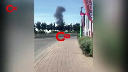 Adana Havalimanı'ndaki yangın tatbikatı panik yarattı