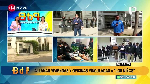 Fiscalía allana viviendas y oficinas de los congresistas sindicados como Los niños