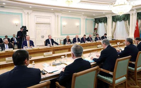 Son dakika haberleri! Cumhurbaşkanı Erdoğan, Kazakistan Cumhurbaşkanı Tokayev ile görüştü