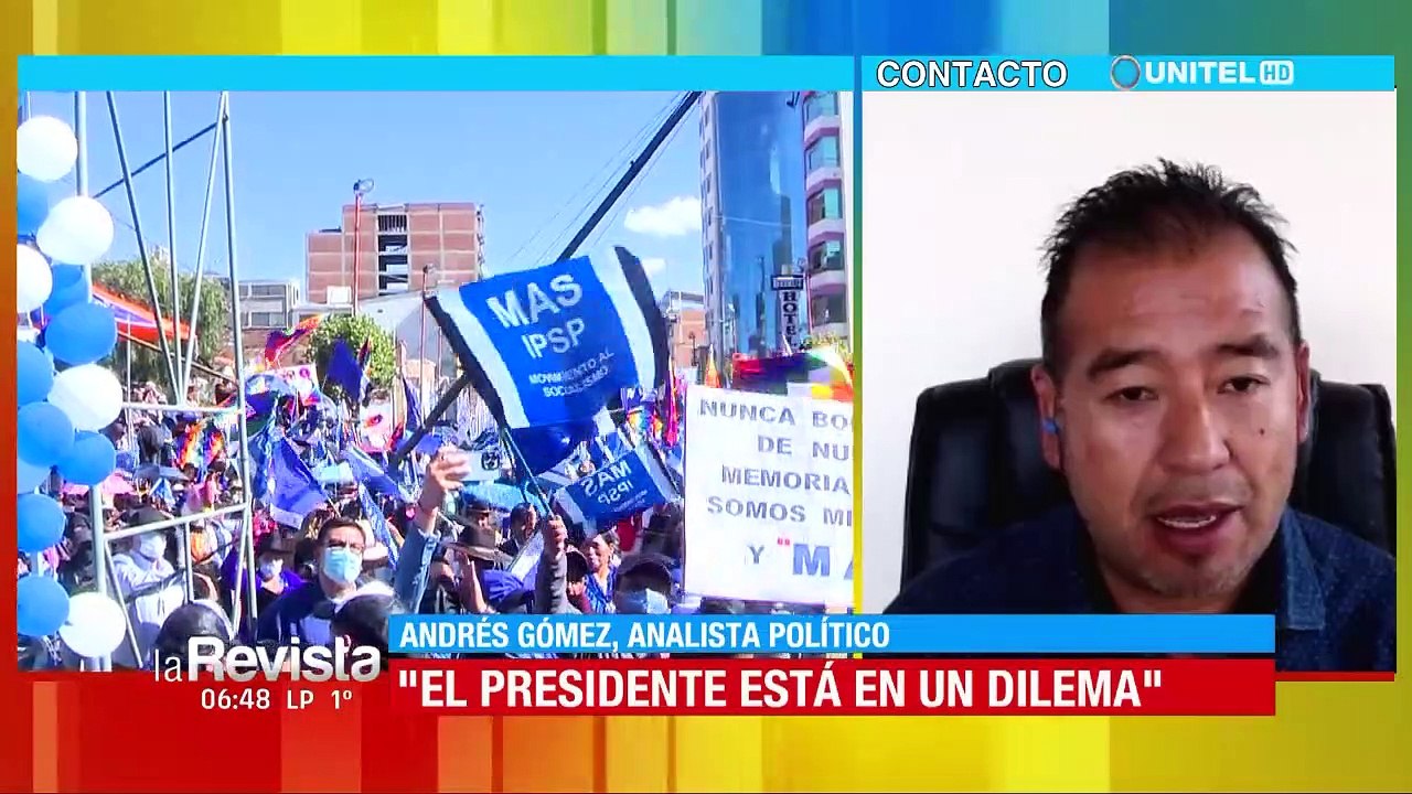 Morales olfatea que tanto Arce como Choquehuanca aspiran a una reelección, por eso la disputa en el MAS, dice analista