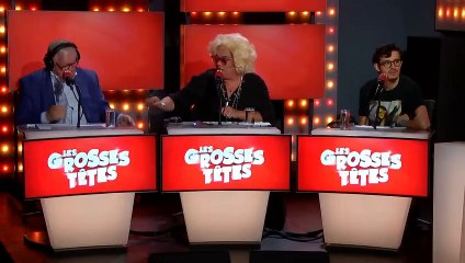 Fabrice et Zize Dupanier se rencontrent pour la première fois dans "Les Grosses Têtes" de RTL