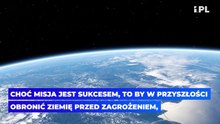 Pierwszy raz w historii zmieniono kurs planetoidy - video flesz