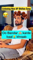 Ap Dhillon - Summer High ( Hindi Lyrics )  #dushyantkukreja #shorts