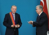 Cumhurbaşkanı Erdoğan, Kazakistan Cumhurbaşkanı Tokayev ile ortak basın toplantısında konuştu Açıklaması