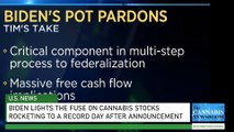 Biden Lights The Fuse on Cannabis Stocks Rocketing to a Record Day After Announcement
