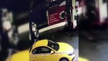 Ticari taksiye ’torbacı’ baskını