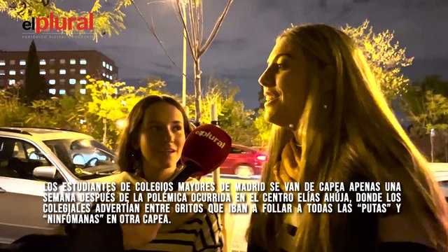 Los estudiantes de colegios mayores de Madrid se van de capea apenas una semana después de la polémica ocurrida en el centro Elías Ahúja