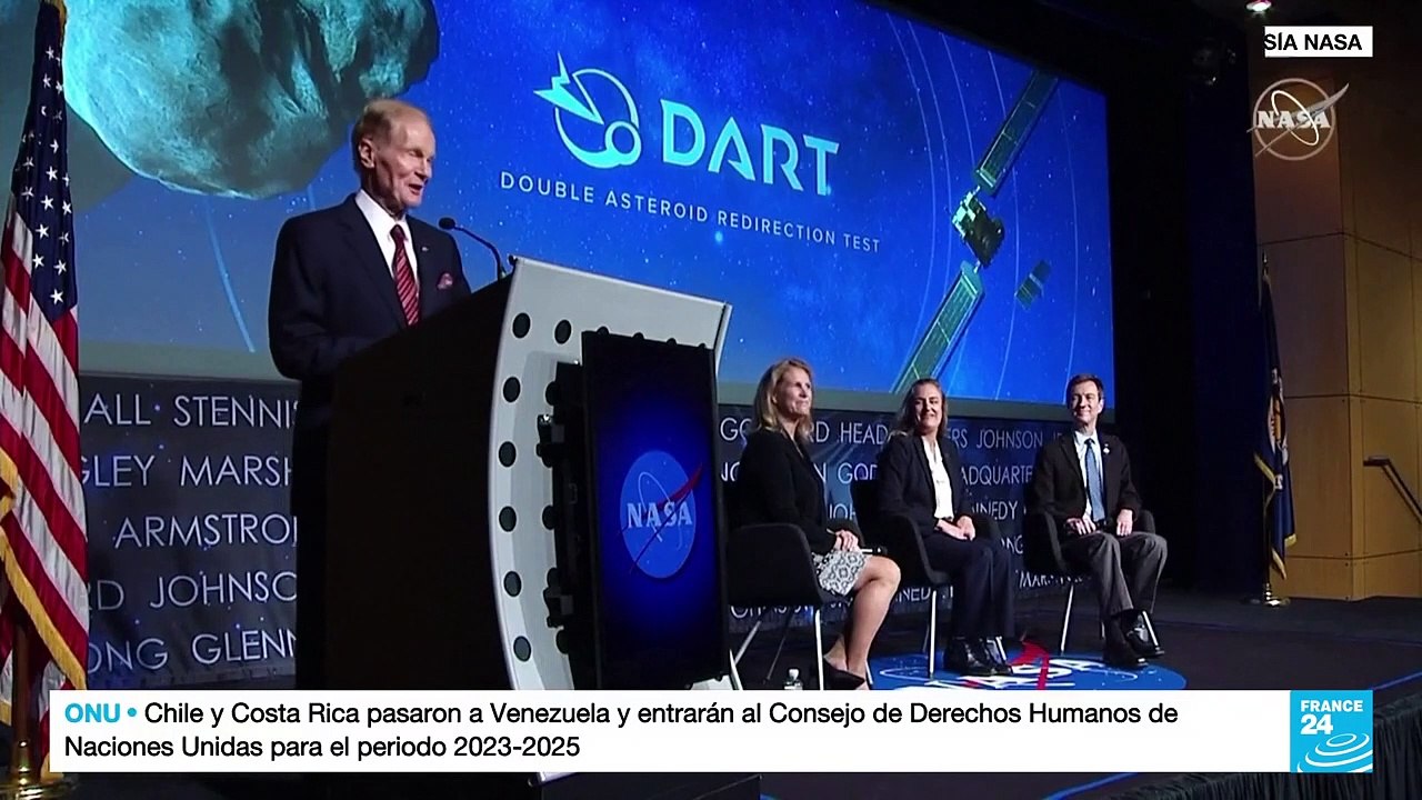 NASA confirma que impacto de sonda DART sí cambió trayectoria de asteroide