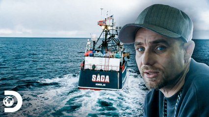 Tripulação nova do Saga enfrenta uma tempestade | Pesca Mortal | Discovery Brasil
