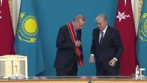Son dakika haberleri... Tokayev'den Cumhurbaşkanı Erdoğan'a 