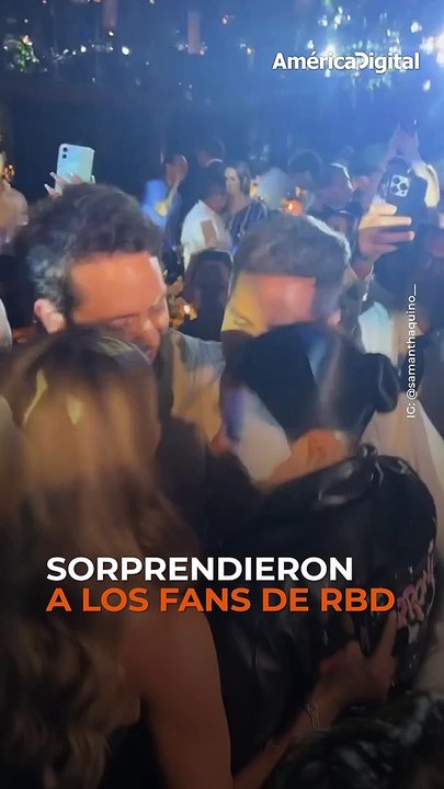 RBD- exintegrantes de la mítica banda se reencontraron en la boda de Maite Perroni