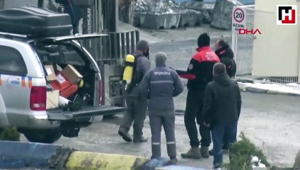 Kimsayal madde yüklü TIR alev aldı