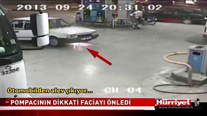 POMPACININ DİKKATİ FACİAYI ÖNLEDİ