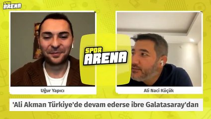 'Ali Akman Türkiye'de devam ederse ibre G.Saray olur F.Bahçe'nin çok şansı yok!'