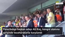 Ali Koç alkışlarla karşılandı!