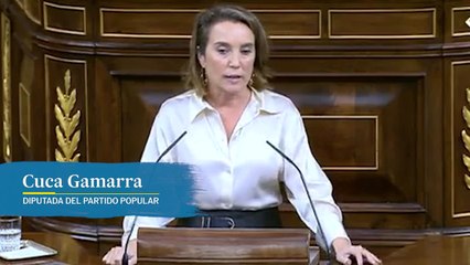 Pedro Sánchez y Cuca Gamarra discuten sobre Marruecos