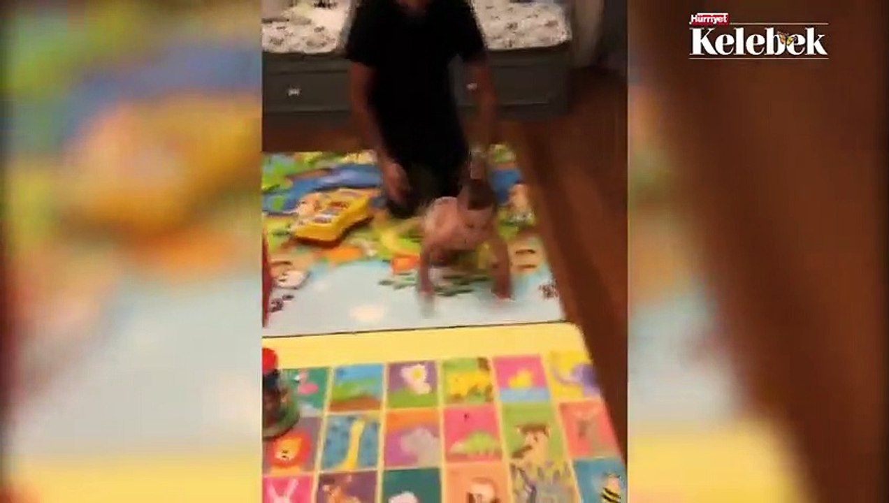 Alişan oğlu Burak ile eğlenceli anlarını sosyal medya hesabından paylaştı