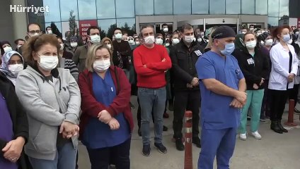 Koronavirüse yenilen doktor Ali Murat Uludoğan'a acı veda