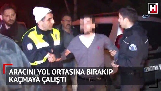 Polisten kaçtı, yakalanınca 'Ben terörist miyim niye bu kadar kovalıyorsun' dedi